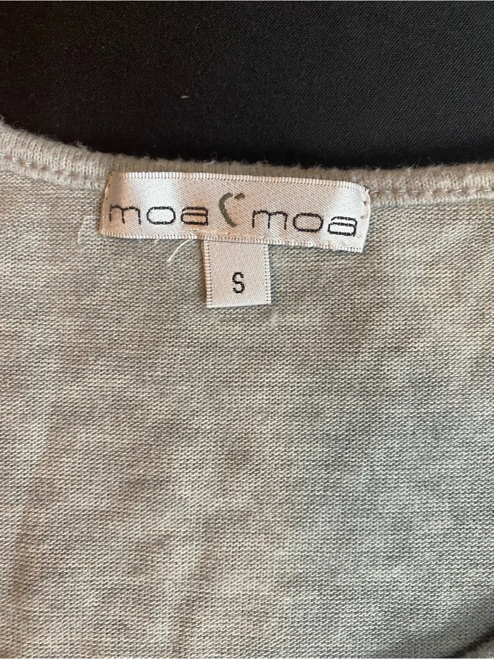Gray Women's Smocked Knit Sweater